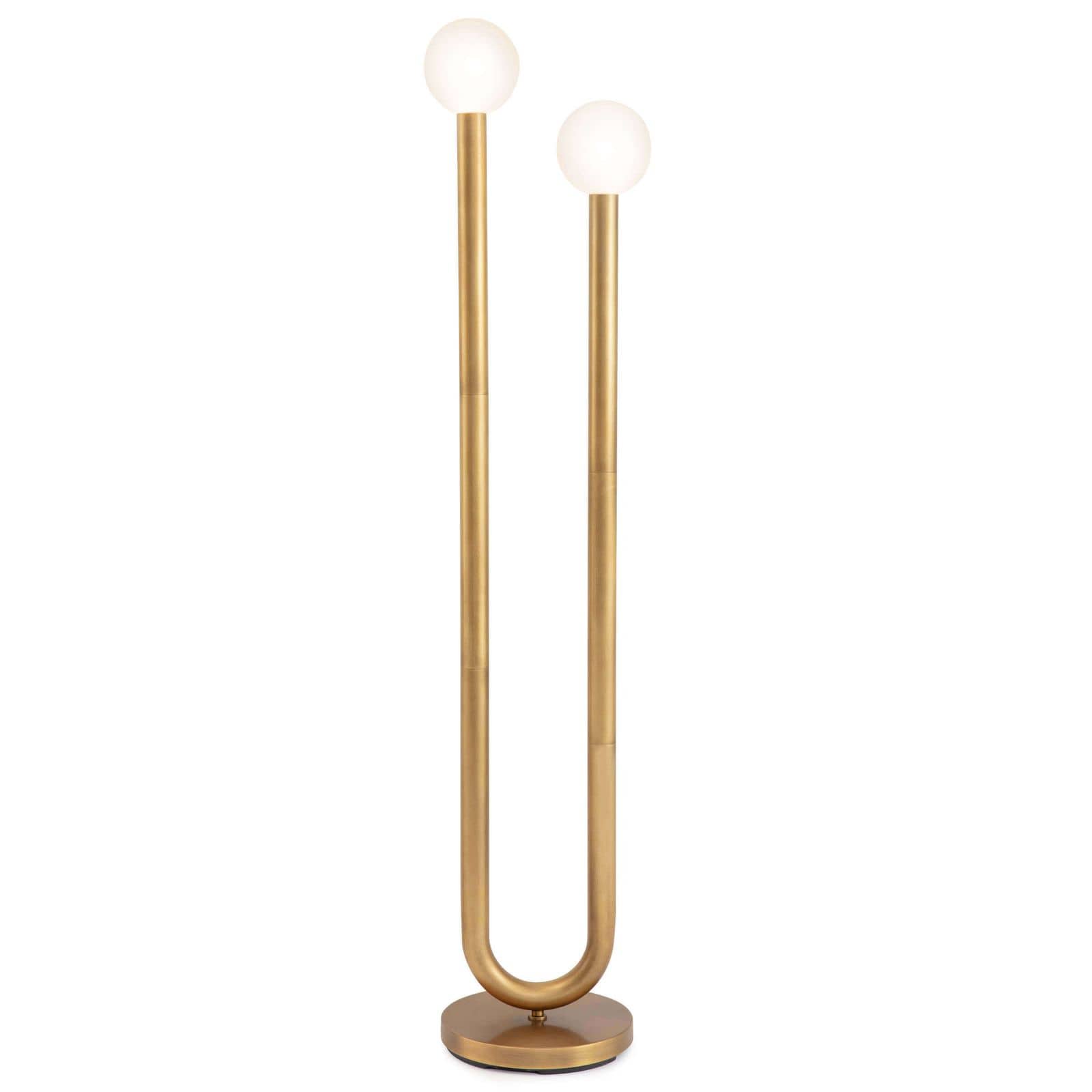 Regina Andrew  Happy Floor Lamp (Natural Brass) Lamp Regina Andrew Natural Brass  
