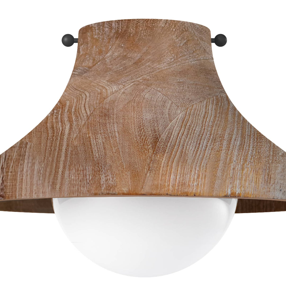 Regina Andrew Surfside Wood Flush Mount