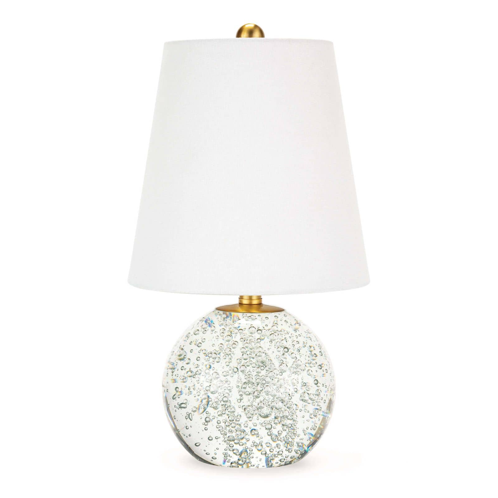Regina Andrew  Bulle Crystal Mini Lamp Lamp Regina Andrew Clear  