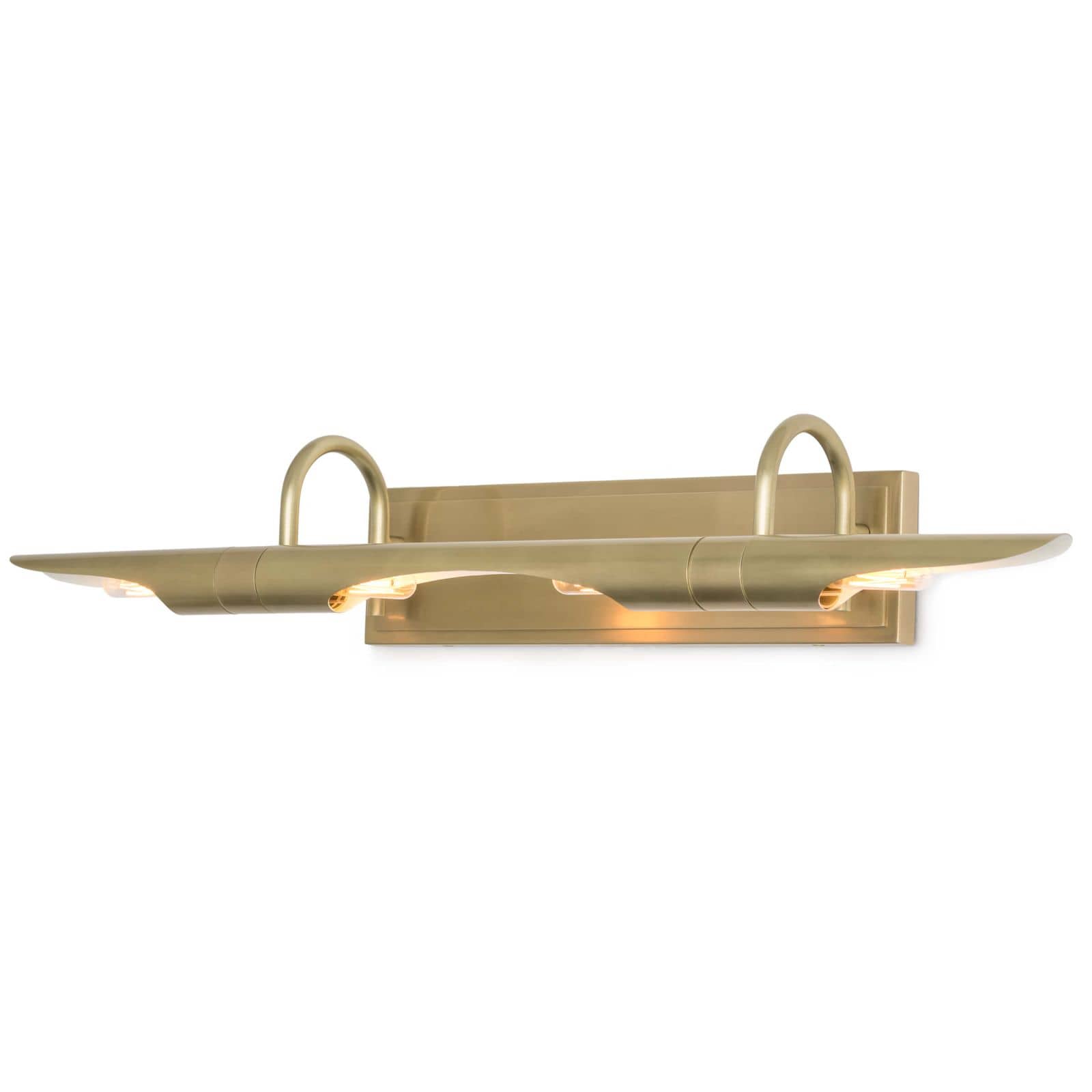 Regina Andrew  Redford Picture Light Large (Natural Brass) Wall Light Fixtures Regina Andrew Natural Brass  