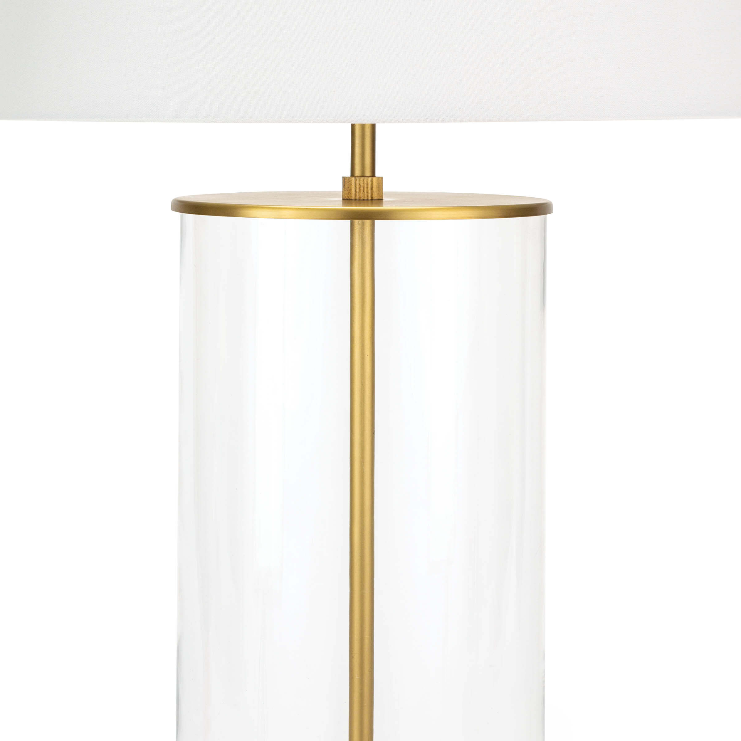 Regina Andrew Magelian Glass Table Lamp (Natural Brass)