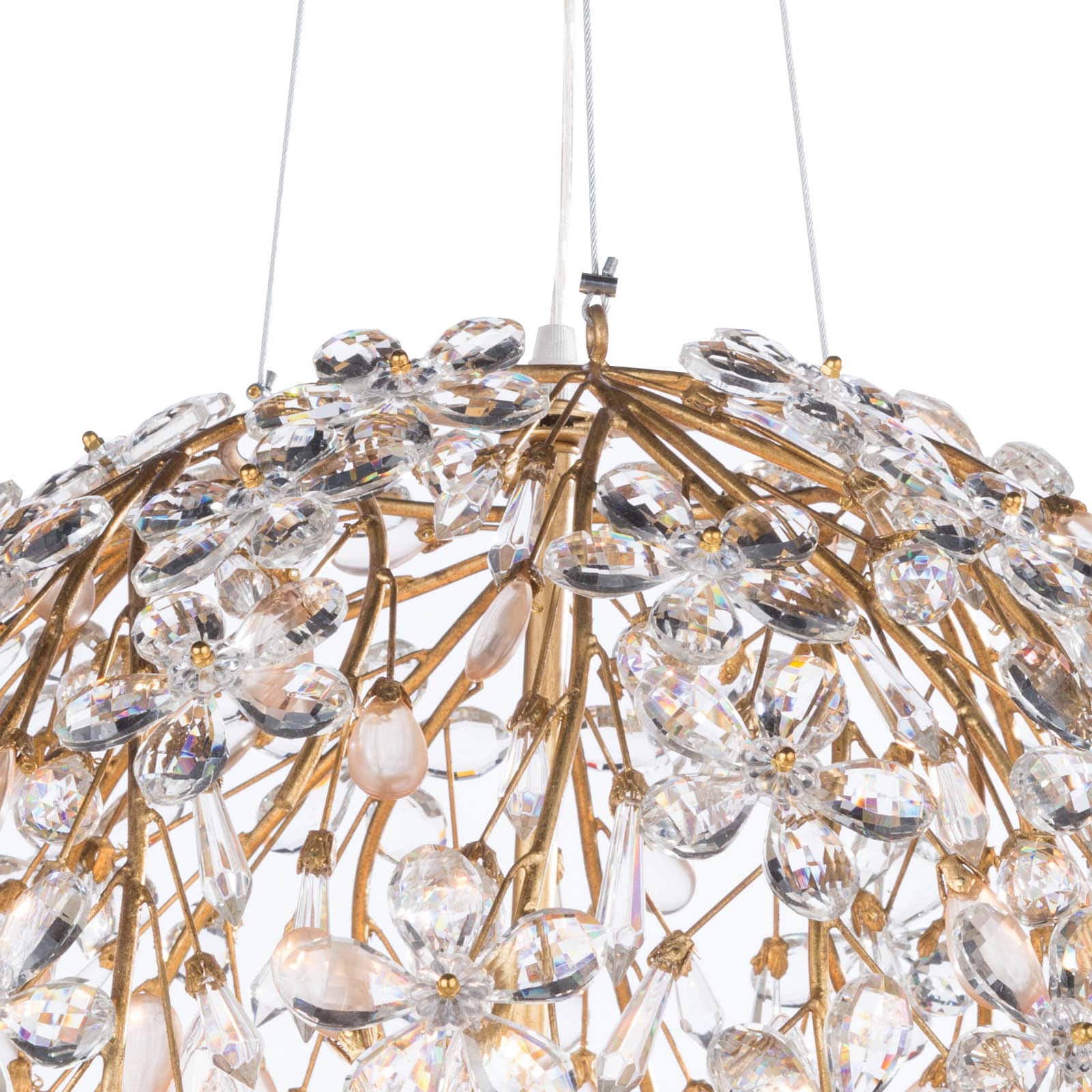 Regina Andrew Cheshire Chandelier Small (Gold Leaf)