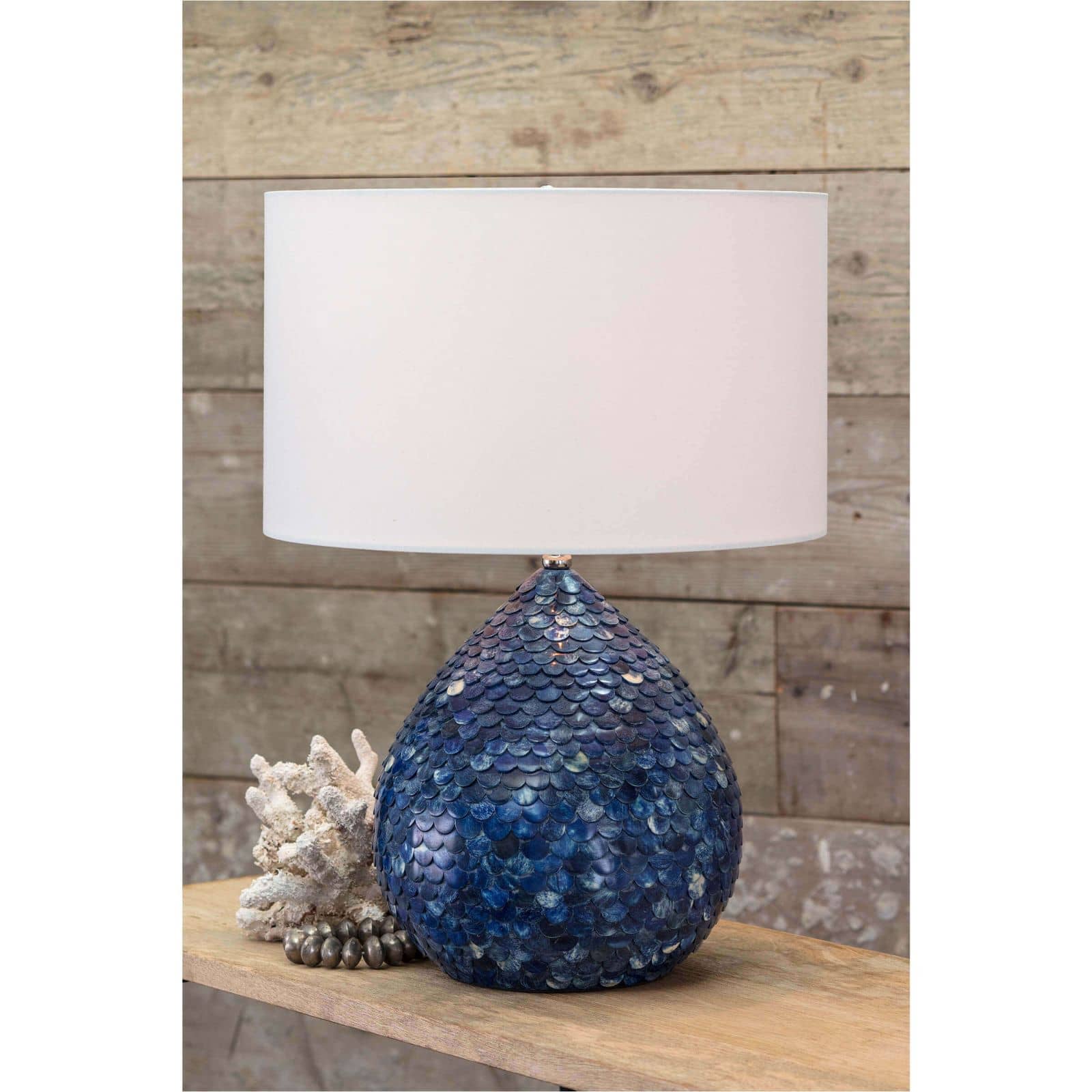 Regina Andrew  Sirene Table Lamp (Blue) Lamp Regina Andrew   