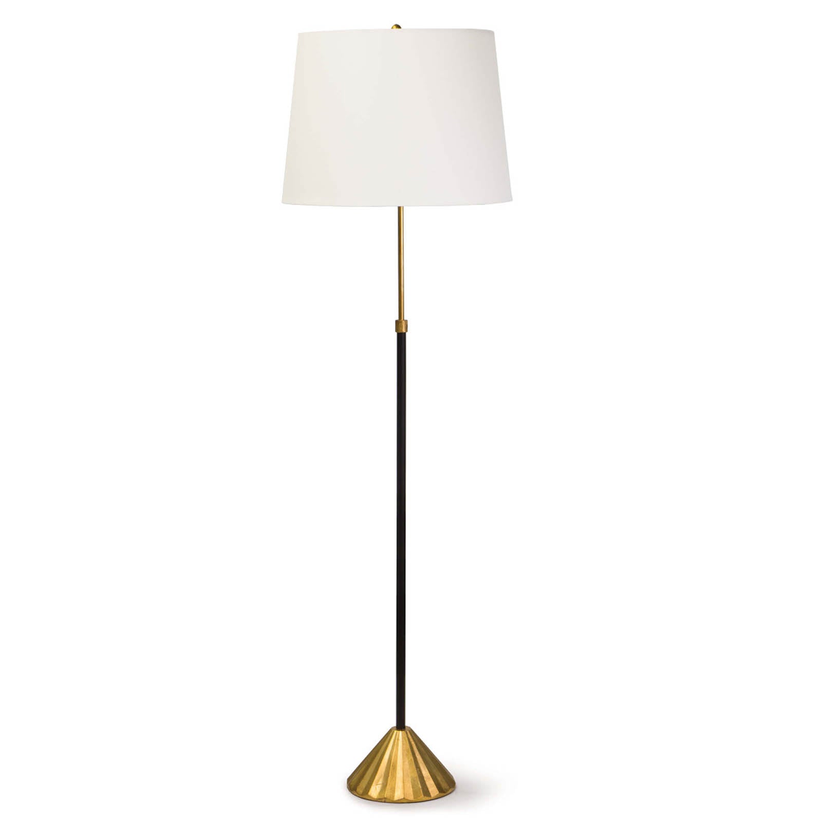 Regina Andrew  Parasol Floor Lamp Lamp Regina Andrew Gold Leaf  
