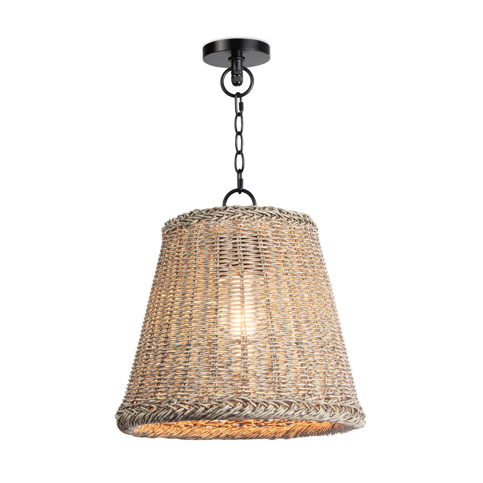 Regina Andrew Augustine Outdoor Pendant Small (Weathered White)