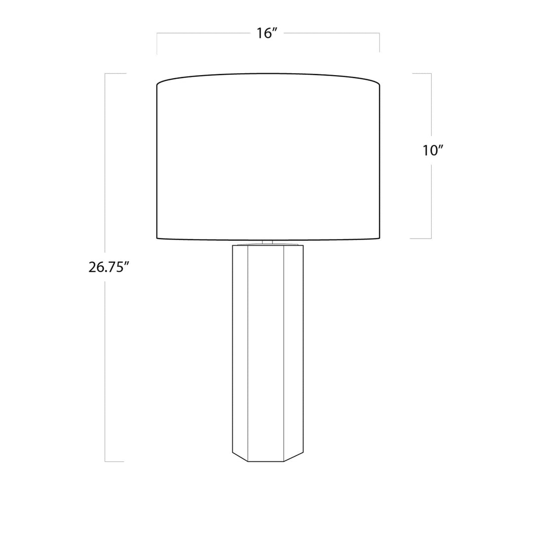 Regina Andrew Stella Alabaster Table Lamp