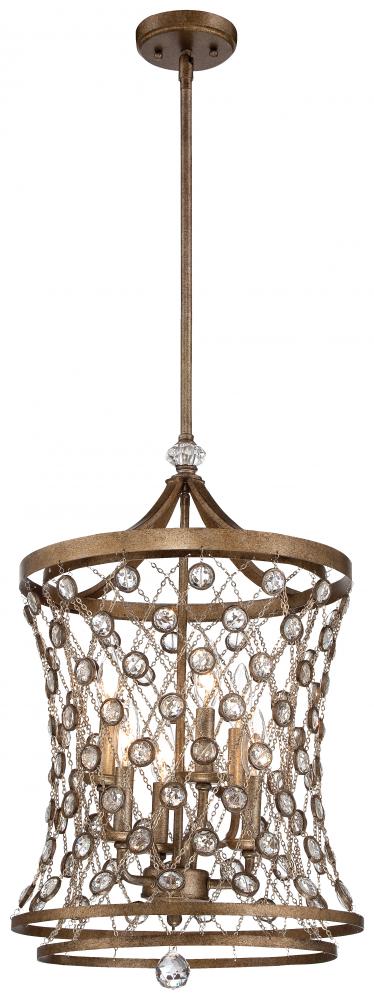 Minka Metropolitan 6 LIGHT PENDANT N6586 Pendants Minka Metropolitan   