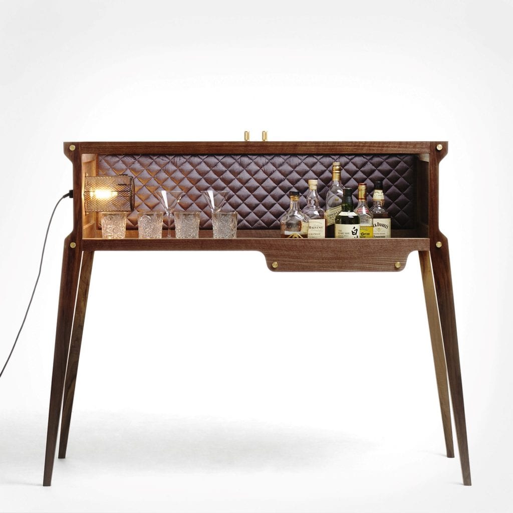 Buster + Punch Rockstar Whiskey Bar Bar Furniture Buster + Punch American walnut