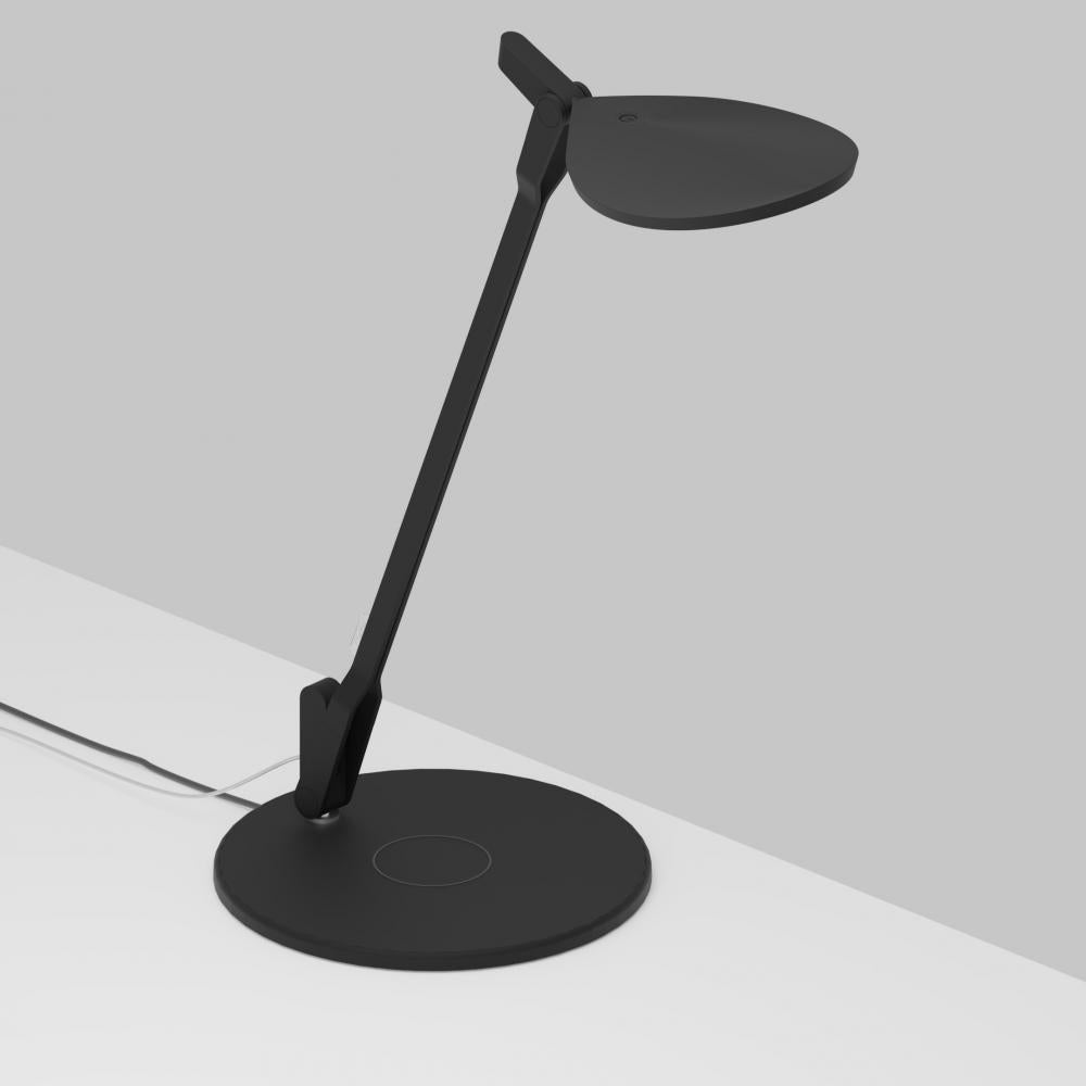 Koncept Inc Splitty Pro Desk Lamp with wireless charging Qi base, Matte Black SPY-W-MTB-PRO-QCB Lamp Koncept Inc Black  