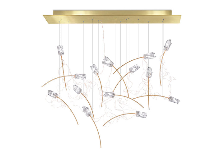Slamp Tulip 14 Linear Suspension
