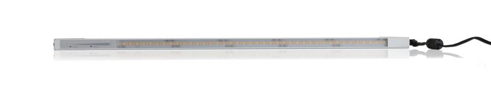 Koncept Inc UCX Pro Undercabinet light for 19" cabinet (Silver) Single pack - Includes luminaire and adapter UCX-19-SIL-1PK Undercabinet Koncept Inc Silver  